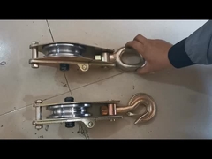 Απαλλαγείτε από το σίδερο σχοινί σχοινί στροβίλου μπλοκ