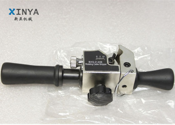 Αγορά BXQ-Z-40B 14-40mm Ρυθμίσιμο περιστρεφόμενο καλώδιο Stripper με 6mm End Stripping βάθος και ελαφρύ 1,04kg σχεδιασμό online manufacture