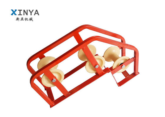 Αγορά 10KN Nominal Load Cable Corner Roller με Triple Nylon Roller Design για ανθεκτική στη διάβρωση και φθορά σύρση καλωδίων online manufacture