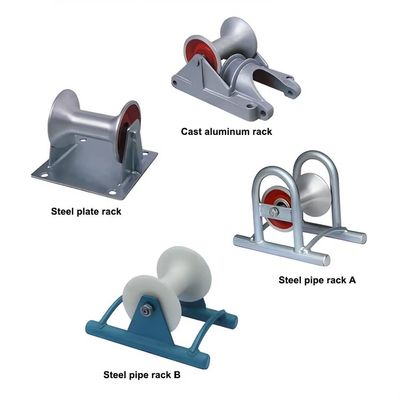 Αγορά Καθαρό τύπο νάιλον αλουμινίου κράμα καλώδιο γείωση τροχαλία μπλοκ online manufacture