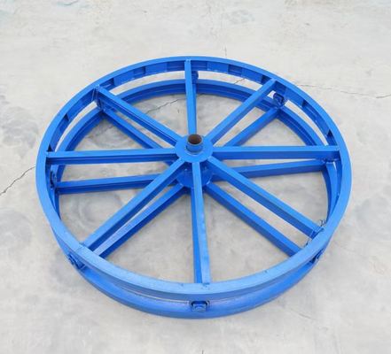 Αγορά Heavy-Duty Cable Drum Jack with 20-50 KN Rated Load and 800-1200mm Diameter Pallet for Smooth Cable Pay-Off online manufacture