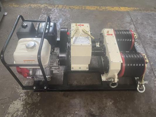 Αγορά 13HP Honda Gasoline Cable Winch Puller with 26m/min Lift Speed and 10m Maximum Lifting Height online manufacture