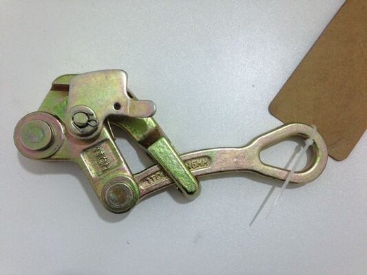 Αγορά Heavy-Duty 2-Ton Cable Pulling Clamp with Anti-Slip Serrated Jaws for 4-22mm Wire Ropes online manufacture