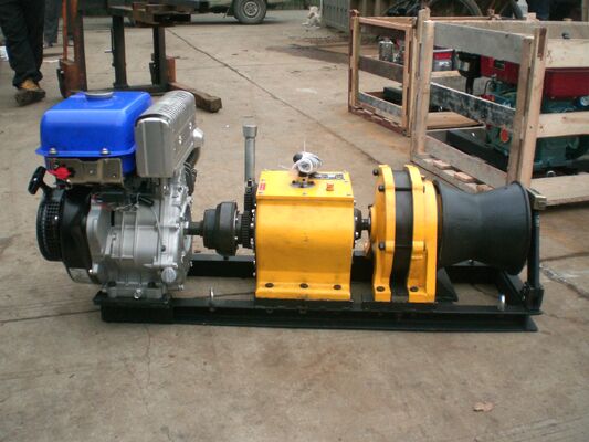 Αγορά 5-Ton Gasoline-Powered Cable Winch Puller with Fast Line Speed for Heavy-Duty Wire Pulling online manufacture
