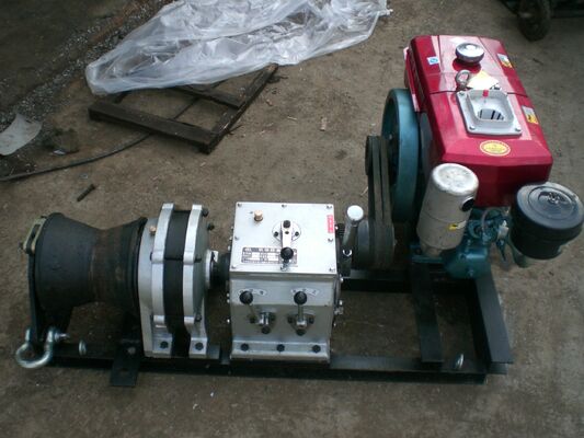 Αγορά 5-Ton Capacity Diesel Engine Powered Capstan Winch for High-Speed Cable Pulling and Lifting online manufacture