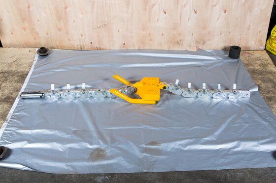 Αγορά 100kN Load Capacity Balancing Running Board for Triple-Bundle Conductors - Heavy-Duty Line Stringing Guide Tool online manufacture