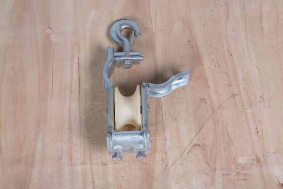 Αγορά Μονόχρηστο μπλοκ τροχαλιού με ανθεκτικό στη διάβρωση φινίρισμα για συμπαγές και ελαφρύ καλώδιο online manufacture