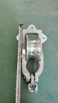 Αγορά SH10TY Universal Block Power Roller με ονομαστικό φορτίο 10KN και αλουμινένιο τροχό για συμπαγή και φορητή οριζόντια γραμμή ηλεκτρικής ενέργειας online manufacture