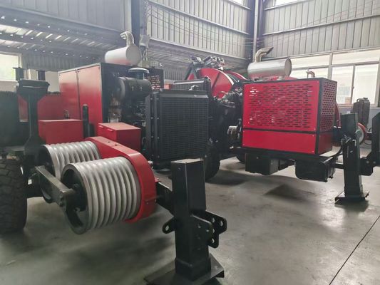SA-YQ60 60KN Υδραυλικός σχοινίτης με κινητήρα ντίζελ