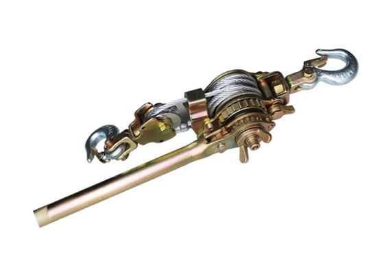 1·3 τόνων χειροκίνητος συρματόσχοινου συρματόσχοινου με χειροκίνητη λειτουργία και ανθεκτικό στη διάβρωση φινίρισμα