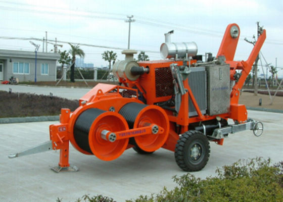 Υδραυλικό Βαρούλκο Έλξης Καλωδίων με Χωρητικότητα 220KN, Απεριόριστη Μεταβλητή Ταχύτητα και Αυτόματη Προστασία Υπερβολικής Έλξης για Εξοπλισμό Τοποθέτησης Καλωδίων